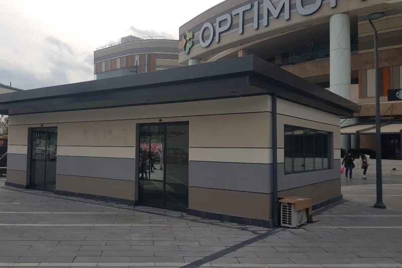 Optimum Avm Giriş Çevre Düzenleme | CAD İnşaat